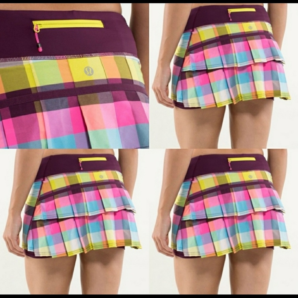 Lululemon pace setter skirt